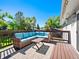 Inviting deck with comfortable seating, perfect for outdoor relaxation at 6684 S Buffalo Dr, Littleton, CO 80120