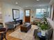 Well-decorated living room with modern furnishings and hardwood floors at 751 Eudora St, Denver, CO 80220