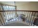 Overhead view of a stylish living room with a large window and ample natural light at 1970 Woodbourne Ter, Castle Rock, CO 80104