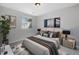 Serene bedroom with a large window and modern decor at 17148 Waterhouse Cir # A, Parker, CO 80134