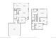 Floor plans for both floors at 17148 Waterhouse Cir # A, Parker, CO 80134