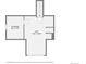 Upstairs floor plan showing the layout of the loft and storage areas at 5101 Meade St, Denver, CO 80221