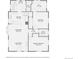 Main level floor plan showing the layout of the kitchen, living room, and bedrooms at 5101 Meade St, Denver, CO 80221