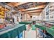 Hobby room in the basement for model trains, displays, and creative projects at 2208 Champlain Dr, Boulder, CO 80301