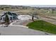 Community pool area featuring pool, playground, parking and picnic area at 6185 Saddle Bow Ave, Parker, CO 80134