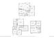 Complete floor plans including the first floor, second floor, and basement layout of the home at 4235 Lark Sparrow St, Highlands Ranch, CO 80126