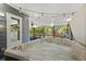 Covered outdoor hot tub with string lights creating a relaxing ambiance in the backyard at 4235 Lark Sparrow St, Highlands Ranch, CO 80126