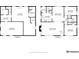 Floor plan showcasing a spacious first and second floor layout with generously sized bedrooms, kitchen, laundry and bathrooms at 925 S University Blvd, Denver, CO 80209