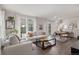 Bright living area showcasing hardwood floors, comfortable seating, and modern decor, perfect for relaxing at 6027 N Netherland Ct, Aurora, CO 80019