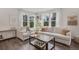 Inviting living room with large windows, stylish furnishings, and a cozy ambiance perfect for gatherings at 6027 N Netherland Ct, Aurora, CO 80019