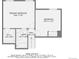 Floor plan illustrating the layout of the bedrooms, bathroom, and walk-in closet at 6333 Zang Ct # E, Arvada, CO 80004