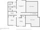 Detailed floor plan showcasing the layout of the home's second floor at 1744 Brookside Dr, Highlands Ranch, CO 80126