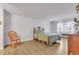 Bright bedroom with natural light and wood floors at 13631 E Marina Dr # 105, Aurora, CO 80014