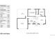 First floor plan showing a patio, garage, living room, kitchen, primary bedroom and bedroom at 412 N 10Th Ave, Brighton, CO 80601
