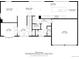 Detailed first-floor floor plan showcasing the layout of living spaces, kitchen, office, and garage, with dimensions provided at 8783 E Phillips Pl, Centennial, CO 80112