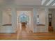 Bright dining room featuring hardwood floors and a large window with mountain views at 787 W Meadow Rd, Evergreen, CO 80439