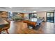 Community game room featuring ping pong, foosball and pool tables at 460 S Marion Pkwy # 1351, Denver, CO 80209