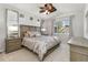 Spacious main bedroom with large windows and ensuite bathroom at 20697 E Lake Ave, Centennial, CO 80016