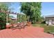 Relaxing patio area with seating and pergola at 2311 W 46Th Ave, Denver, CO 80211