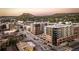 Apartment community in an urban environment, showcasing modern architecture, street activity, and city skyline at 20 Wilcox St # 318, Castle Rock, CO 80104