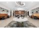 Inviting lobby with elegant seating, modern decor, and stylish lighting features at 20 Wilcox St # 318, Castle Rock, CO 80104
