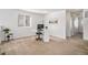 Bright office space with large window, a desk and comfortable office chair at 3389 Cranston Cir, Highlands Ranch, CO 80126