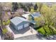 Beautiful home with solar panels and a detached two-car garage at 3995 Easley Rd, Golden, CO 80403