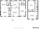 Detailed floor plan showcasing the layout of the home's two floors, with dimensions of each room at 980 S Nile Way, Aurora, CO 80012