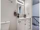 Stylish bathroom with a vanity and updated fixtures, complemented by neutral walls at 17681 E Loyola Dr # E, Aurora, CO 80013