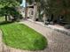 Beautiful backyard with a well-manicured lawn at 5810 Moss Ct, Golden, CO 80403