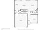 Detailed first floor plan showing kitchen, dining room, living room, mud room, and garage at 9283 Sedalia St, Commerce City, CO 80022
