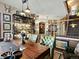 Unique home bar with custom shelving and seating, perfect for entertaining in style and comfort at 10273 Salida St, Commerce City, CO 80022