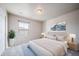 Main bedroom with carpeted floor and window at 17358 Waterhouse Cir # F, Parker, CO 80134