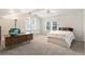 Bright bedroom featuring vaulted ceilings and large windows for natural light at 8474 E Otero Cir, Centennial, CO 80112