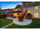Two-level deck and backyard for relaxing or entertaining at 13693 W Utah Cir, Lakewood, CO 80228