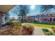 The inviting exterior is surrounded by greenery and mature trees with nice landscaping at 8752 E Amherst Dr # D, Denver, CO 80231