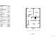 Floor plan of the second floor featuring three bedrooms, a bath, and balcony dimensions at 8752 E Amherst Dr # D, Denver, CO 80231