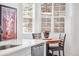 Cozy breakfast nook with natural light and views of the outdoors at 5231 S Greens Cir, Littleton, CO 80123