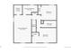 Second floor plan featuring primary bedroom suite, additional bedrooms, bathrooms, and closet space at 7708 S Krameria Ct, Centennial, CO 80112