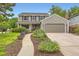 Charming two-story home with landscaped yard, beautiful flowerbeds, and a two-car garage at 7708 S Krameria Ct, Centennial, CO 80112