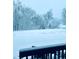 Scenic view of a snow-covered landscape, showcasing trees laden with fresh snow during winter at 8039 Lee Dr # 2, Arvada, CO 80005