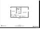 Floor 1 floorplan shows the layout of the living room, bedroom, utility room and bathroom at 4673 S Lowell Blvd, Denver, CO 80236