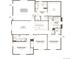 Upstairs floor plan featuring owner's suite, three bedrooms, two baths, laundry room, and a spacious loft area at 9186 Telluride Ct, Commerce City, CO 80022