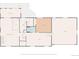 Floor plan for the home's first floor, featuring a rec room, sun room, bedroom, bath and garage at 13955 W 26Th Ave, Golden, CO 80401