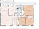 Floor plan for the home's second floor, featuring a living room, kitchen, dining area, and bedrooms at 13955 W 26Th Ave, Golden, CO 80401