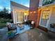 Cozy backyard patio with string lights, comfortable seating, and a tranquil atmosphere at 9220 Lowell Blvd, Westminster, CO 80031