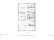 First floorplan features a primary bedroom with ensuite bathroom, kitchen, and dining area at 19644 E Girard Dr, Aurora, CO 80013