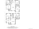Detailed floor plan showcasing the layout of the house including dimensions for each room on both floors at 795 N Jersey St, Denver, CO 80220