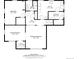 Downstairs floor plan includes primary bedroom and bath, second bedroom, exercise, utility and storage rooms at 795 N Jersey St, Denver, CO 80220