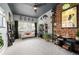 Stylish living room with a comfortable sofa, unique decor, and ample shelving at 795 N Jersey St, Denver, CO 80220